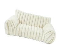 XUMIUZIY Comfy Pet Couch for Small and Medium Dogs, Warm Sofa Bed with Three-Sided Backrest for Year-Round Use and Maximum Support (XS 50 * 40 * 20cm)