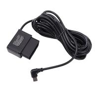 XUMIUZIY Dash Cam Hardwire Kit OBD Power Cable, 11.5ft USB Type C Adapter with Digital Display Low Voltage Protection 24h Parking Mode ACC, for Car DVR GPS Dashcam Vehicle Accessories
