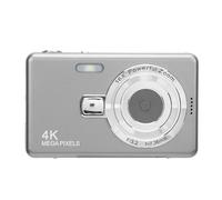 XUMIUZIY Digital Camera, Compact Small Camera High Resolution CMOS Sensor IPS Color Screen 4K Video Recording for Outdoor (No Memory Card)