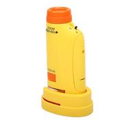 XUMIUZIY Digital Handheld Microscope for Kids, 60 to 180X Portable Magnifying Glass with LED Light 4 Specimens, Educational Science Kit Toys for Boys Girls (Yellow)