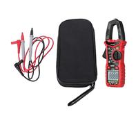 XUMIUZIY Digital Multimeter Clamp Meter | 6000 Counts AC DC Voltage Tester Capacitance Frequency Diode Resistance Low Voltage Alert Backlight for DIY Electricians Home Factory Use (HT206D)