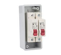 XUMIUZIY Distribution Box IP65 for Home and Outdoor Use, Advanced Structure and Easy Installation, Suitable for Residential Buildings and Restaurants, ABS and PC Material (6A 32A)