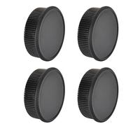 XUMIUZIY Durable Camera Body Cap and Lens Rear Cap for M42 Screw Mount Lens, Lightweight Camera Cover Set, 4 Pairs for Visionaries and Innovators