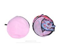 XUMIUZIY Durable Rainproof Kids Pop Up Play Tent with Steel Supports Safe and Sturdy Toy Storage Box Bright Colors (Ice Cream Truck Pink)