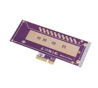 XUMIUZIY Efficient PCIe 5.0 X4 to M.2 NVMe Adapter Card 128Gbps Fast SSD Expansion for Workstation PCs