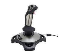 XUMIUZIY Flight Simulator Joystick, USB Wired Flight Stick Controller with Vibration and Throttle, for WinOS 7 8 10 11