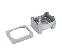 XUMIUZIY Foldable Solid Alcohol Stove Durable Easy Assembly Portable Fuel Cooking Appliance for Outdoor Camping (Type 1)
