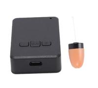 XUMIUZIY G4 Emergency SOS Communication Device with Small Earphone, High Sensitivity Microphone Portable SOS Communication Device for Meetings Interviews (Eurasia Africa Version)