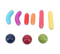 XUMIUZIY Hand Eye Coordination Building Stick Blocks for Kids,Robust and Safe Learning Toys,12 Balls Included, for Children Aged 3+,Ready to Use