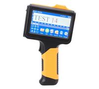 XUMIUZIY Handheld Portable Inkjet Printer 600dpi for Various Surfaces 25 Languages for DIY Studios ABS+PC Black Orange 1 Printer