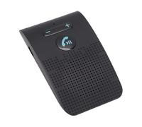 XUMIUZIY Handsfree Bluetooth Speakerphone, Wireless Car Speaker with Dual Phone Connection, Auto Power On, 10M Range, 10H Talk Time, for Driving Business Office