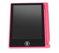 XUMIUZIY Handwriting Board Drawing Tablet LCD 4.5in for Children Memo List Reminder Note, Flexible Liquid Crystal Panel, for Calligraphy Practice (Red)