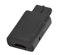 XUMIUZIY HD Multimedia Video Adapter, Compact Retro Gaming Console Converter with 720P 1080P Output for N64 SFC, Support 4:3 16:9 Aspect Ratio PAL NTSC