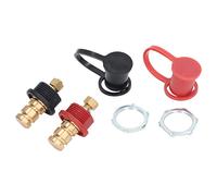 XUMIUZIY Heavy Duty 250A UL94 V-0 Battery Post Kit, Fire Resistant for Cars, RVs, Ships, Yachts, 2 Charging Posts for Easy Access