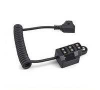 XUMIUZIY LED Digital Display D Tap Splitter Cable, V Mount Camera Battery Power Hub with 3 Ports, DC Output for Camera, Monitor, Light, Photography Equipment, Film Production Accessories