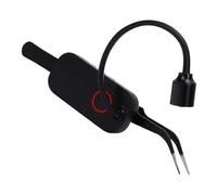 XUMIUZIY LED Eyelash Extension Tweezer Lamp, Adjustable 180 Degree Bendable Hose with 1W 405NM Light for Quick 2-3 Sec Curing, Portable for Beauty Professionals