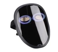 XUMIUZIY LED Mask with Gesture Sensing, LED Light Up Face Transforming Mask, Bluetooth Customizable Shining Masks, APP Controlled, for Costume Cosplay Party Masquerade