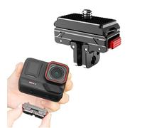 XUMIUZIY Magnetic Quick Release Mount for Ace Pro 2, Snap-On Magnetic 2 Prong Mount and 1/4 Thread, Tripod Adapter for X2/X3/X4/GO3