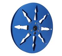 XUMIUZIY Metal Tape Reel 7 Inch Open Reel Sound Tape for NAGRA Recordings, Engineering Accessories (Blue)