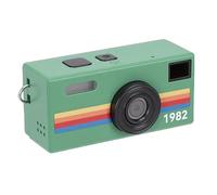 XUMIUZIY Mini Digital Camera, 1080P HD Vintage Keychain Small Camera with 0.96 Inch Color Screen and Flash for Kids Adults, Portable Video Recorder for Life Travel Study (Green)