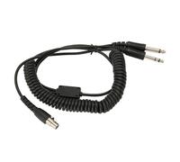 XUMIUZIY Mini XLR to GA Dual Plugs Aviation Headset Adapter Cable, Mini XLR 5 Pin Plug to GA Dual Plugs, Converts to Dual GA PJ055 PJ068, Suitable for David Clark Avcomm ASA