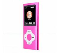XUMIUZIY MP3 Player with Bluetooth V5.3, FM & EReader, HiFi Lossless Sound (Pink)
