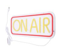 XUMIUZIY Neon Night Light On Air | USB Powered Sign for Streaming Recording Game Room Bar Studio Decoration
