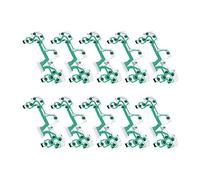 XUMIUZIY New Version 10Pcs Replacement Part Green Keypad Conductive Film for 4 Controller, Keypad Replacement Parts for Controller