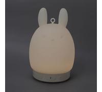 XUMIUZIY Night Light Speaker, Adorable Rabbit Design with White Noise and Adjustable Brightness, Wireless Music Streaming, 31 Soothing Sounds, 1800mAh Battery