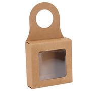 XUMIUZIY Operator' for 5 Years: Multi-Purpose Kraft Paper Wine Bottle Boxes for Bars and Home Decor