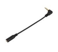 XUMIUZIY Portable and Durable TRS to TRRS Converter Cable 3.5mm Headphone Connector Line for Tablets Recording Pens Black Cable for All Users