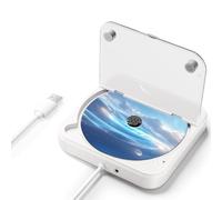 XUMIUZIY Portable CD Player for Car, External CD Player with USB & AUX Port, Remote Control, Universal for Vehicle/Laptop/TV, for Android 4.4 and Above Navigation