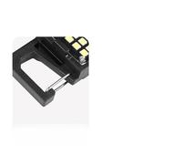 XUMIUZIY Portable LED Camping Badge Light, Brightness Adjustable for Backpack Decoration & Warning