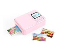 XUMIUZIY Portable Photo Printer, 2x3 Inch Wireless Smartphone Printer, 600 DPI Mini Color Instant Inkjet Printers, Support WiFi & Bluetooth, Compatible with IOS & Android