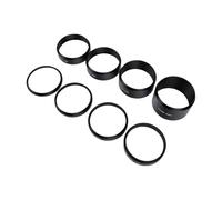 XUMIUZIY Precision Telescope Extension Tubes for Astrophotography Adjustable M54x0.75 Black 8PCS Set