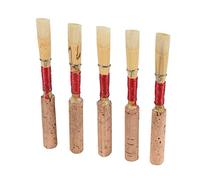 XUMIUZIY Professional Oboe Reeds 5pcs Pack Fine-Tuned for Excellent Sound Quality Great Oboe Players Plastic Case for Convenient Storage & Carry for Wind Instrument Enthusiasts