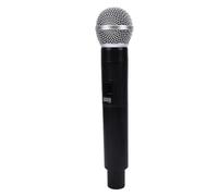 XUMIUZIY Realistic Handheld Lightweight Metal Microphone Model for Speech Practice Stage Cosplay, 1:1 Replica Mic Prop for Anime Characters, Aluminum Alloy ABS Material