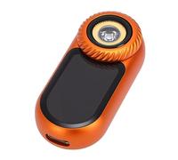 XUMIUZIY Rechargeable Small LED Flashlight with Interactive RGB Pixels Display for Entertainment on the Go