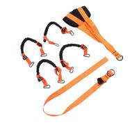 XUMIUZIY Resistance Band for Pull Up Bar | Heavy Duty Two Foots Assistance Bands with Storage Bag (Orange)