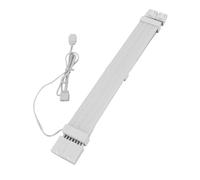 XUMIUZIY RGB Power Extension Cable with Colorful Lighting Effects for Desktop Computers 30cm 18AWG ARGB PSU Extension Cable (2x8PIN Graphics Card ARGB Neon)