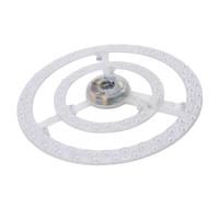 XUMIUZIY Simple Design Round LED Ceiling Fan Light Panel Easy Installation Light Board for Office Decor 13.2 Inch