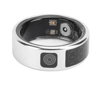 XUMIUZIY Smart Health Rings for Women Men, Health Fitness Tracker Ring with Touch Screen, IP68 Water Proof, 7 Sports Modes, APP Connection, Redord Steps, Include Charging Bay (9)