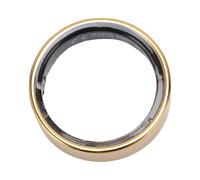 XUMIUZIY Smart Ring for Women and Men, 50 Meter Water Proof Health Tracker with Step Calorie Counting, Gesture Control, Taking Photo, Video Page (Gold)