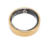 XUMIUZIY Smart Ring for Women and Men, 50 Meter Water Proof Health Tracker with Step Calorie Counting, Gesture Control, Taking Photo, Video Page (Gold)