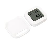XUMIUZIY Smart Temperature Humidity Meter with LCD Display and Comfort Indicator for Home Office Kitchen Counters