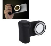 XUMIUZIY Smartphone Handle, Camera Grip with Remote and Fill Light, Built in Mirror for Selfies Photography Live Streaming