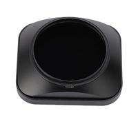 XUMIUZIY Square Lens Hood, Aluminum Alloy Universal Metal Lens Shade with Thread for 55mm Lens Camera Accessories (Black)
