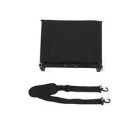 XUMIUZIY Stadium Seats with Back Support, Portable Bleacher Chair with Foam Padded Cushion, Handle, Storage Pockets, Folding Stadium Seat Wide Seat for Bleachers (Black)