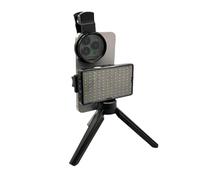 XUMIUZIY Tattoo Light Kit, Photography Light 2500K-9000K with High CRI>95 for Tattoo Artists, Adjustable Brightness & Color Temp, Foldable Bracket for Tablet Phone
