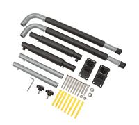 XUMIUZIY Telescopic Car Roof Box Wall Mount Rack Foldable 50KG Load Bearing Kayak Storage Hooks Snowboard Canoe Hanger Adjustable Organizer